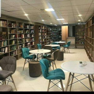 صندلی اوپنی زین اسبی پایه چوب